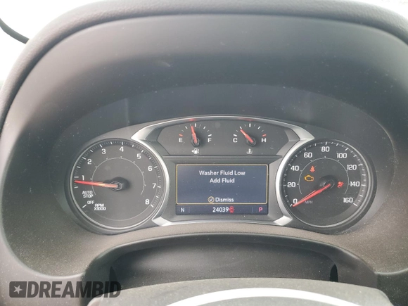 2020 GMC Terrain SLT z VIN 3GKALVEX2LL200629, wystawiony jako Copart lot #45706165 z przebiegiem 24 039 mil mil oraz Szkoda całkowita • Salvage title. Historia ofert i sprzedaży dostępna na DreamBid. Obrazek 9.