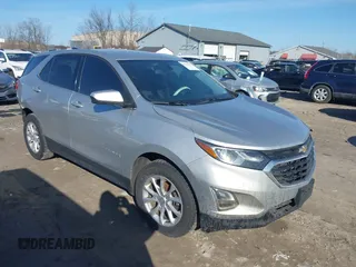 2019 Chevrolet Equinox LT z VIN 3GNAXKEV5KS533643, wystawiony jako IAAI lot #41782628 z przebiegiem 107 748 mil mil oraz . Historia ofert i sprzedaży dostępna na DreamBid. Obrazek 1.