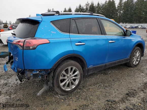 2017 Toyota RAV4 Hybrid Limited with VIN JTMDJREV9HD068549, listed as a Copart auction lot 50932095 with NaN miles and Salvage Title. Bid and sale history available at carsss.com. Image 3.