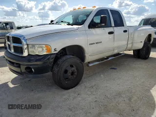 2005 Dodge 3500 SLT with VIN 3D7MS48C85G707521, listed as a Copart auction lot 77564094 with 240,770 mi miles and Salvage Title. Bid and sale history available at carsss.com. Image 1.