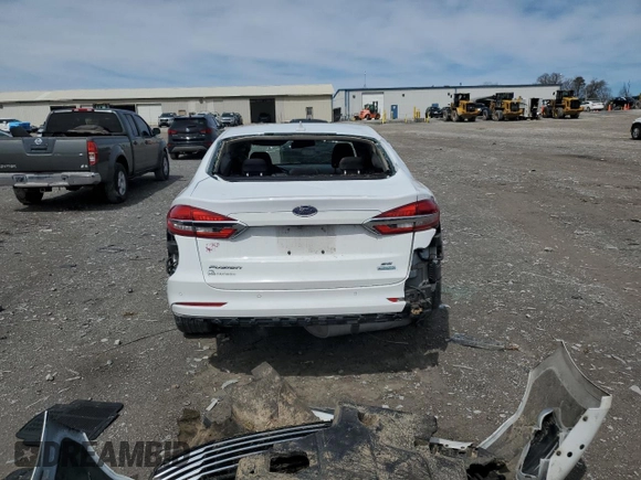 2020 Ford Fusion SE with VIN 3FA6P0HD3LR258035, listed as a Copart auction lot 50219275 with 70,631 mi miles and Salvage title. Bid and sale history available at DreamBid. Image 6.