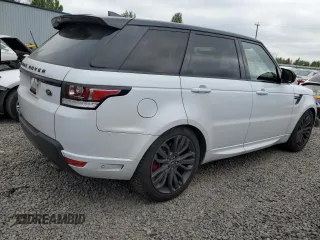 2017 Land Rover Range Rover Sport HSE Dynamic with VIN SALWV2FV0HA134239, listed as a Copart auction lot 54720865 with 50,985 mi miles and Clean Title. Bid and sale history available at carsss.com. Image 3.