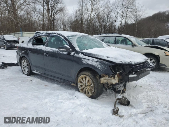 2014 Volkswagen Jetta GLI Autobahn with VIN 3VW5T7AJ4EM363884, listed as a Copart auction lot 87704605 with Not provided miles and Salvage title. Bid and sale history available at DreamBid. Image 4.