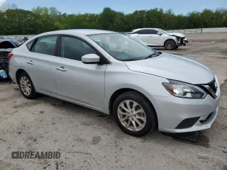 2019 Nissan Sentra SV with VIN 3N1AB7AP4KL622046, listed as a Copart auction lot 54613975 with 81,767 mi miles and Clean Title. Bid and sale history available at carsss.com. Image 4.