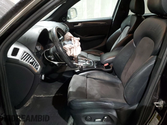 2014 Audi SQ5 Premium Plus with VIN WA1CGAFP1EA097143, listed as a Copart auction lot 88471545 with 156,075 mi miles and Salvage title. Bid and sale history available at DreamBid. Image 7.