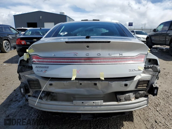 2015 Lincoln MKZ with VIN 3LN6L2G95FR602317, listed as a Copart auction lot 50933695 with 94,147 mi miles and Salvage Title. Bid and sale history available at carsss.com. Image 6.