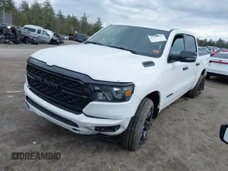 2024 Ram 1500 Big Horn with VIN 1C6SRFFT1RN124465, listed as a IAAI auction lot 41839097 with 24,106 mi miles and . Bid and sale history available at DreamBid. Image 18.