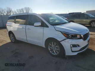 2021 Kia Sedona LX with VIN KNDMB5C19M6673451, listed as a Copart auction lot 78464884 with 70,498 mi miles and Salvage Title. Bid and sale history available at carsss.com. Image 4.