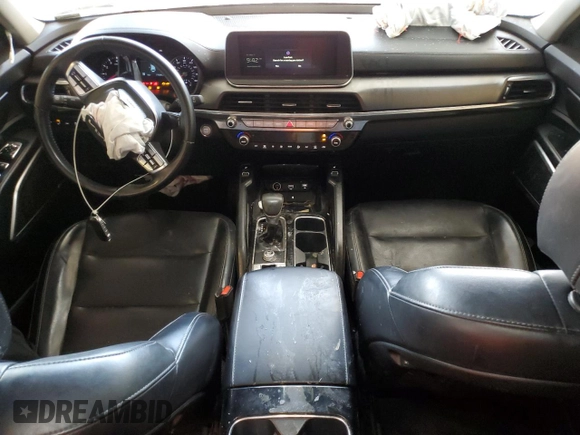 2022 Kia Telluride S with VIN 5XYP64HC4NG265525, listed as a Copart auction lot 48192545 with 77,096 mi miles and Salvage title. Bid and sale history available at DreamBid. Image 8.