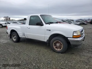 1998 Ford Ranger XL with VIN 1FTYR10C1WPA44856, listed as a Copart auction lot 43667295 with 239,330 mi miles and Clean Title. Bid and sale history available at carsss.com. Image 4.