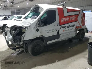 2016 Ford Transit Cargo with VIN 1FTYE9ZM0GKA45324, listed as a Copart auction lot 87444654 with Not Provided miles and Salvage Title. Bid and sale history available at carsss.com. Image 1.