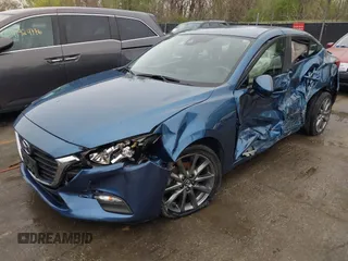 2018 Mazda 3 Touring with VIN 3MZBN1V35JM217641, listed as a IAAI auction lot 41943433 with 64,884 mi miles. Bid and sale history available at carsss.com. Image 17.