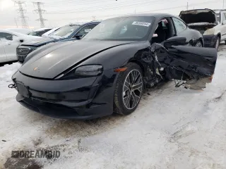 2021 Porsche Taycan 4S z VIN WP0AB2Y11MSA44173, wystawiony jako Copart lot #38360244 z przebiegiem 11 982 mil mil oraz Szkoda całkowita • Salvage title. Historia ofert i sprzedaży dostępna na DreamBid. Obrazek 1.