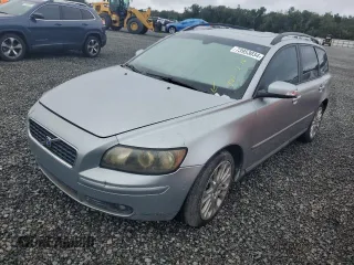 2007 Volvo V50 2.4L with VIN YV1MW382672289367, listed as a Copart auction lot 73953034 with 0 mi miles and Salvage Title. Bid and sale history available at carsss.com. Image 1.