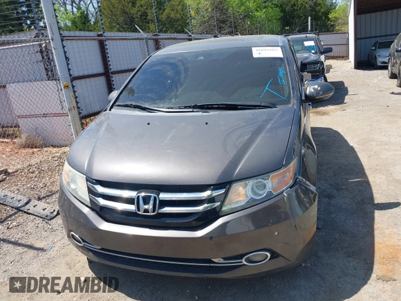 2015 Honda Odyssey Touring Elite with VIN 5FNRL5H98FB034700, listed as a IAAI auction lot 42019265 with 226,829 mi miles and . Bid and sale history available at DreamBid. Image 12.