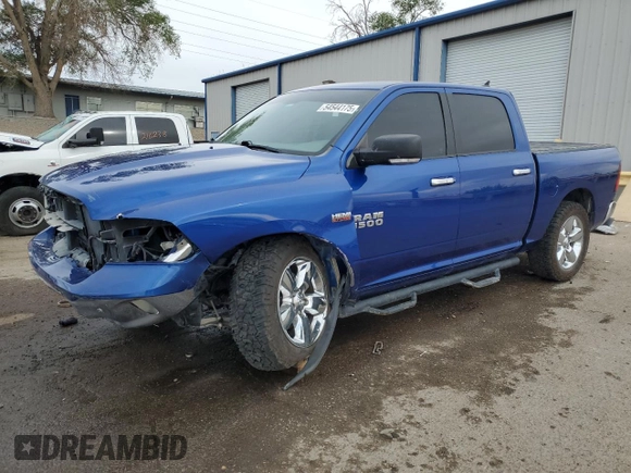 2017 Ram 1500 Big Horn z VIN 1C6RR7LT5HS510458, wystawiony jako Copart lot #54544175 z przebiegiem 92 085 mil mil oraz Szkoda całkowita • Salvage title. Historia ofert i sprzedaży dostępna na DreamBid. Obrazek 1.