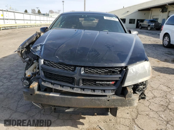 2014 Dodge Avenger SE with VIN 1C3CDZAB5EN188972, listed as a Copart auction lot 53466165 with 158,326 mi miles and Salvage Title. Bid and sale history available at DreamBid. Image 5.
