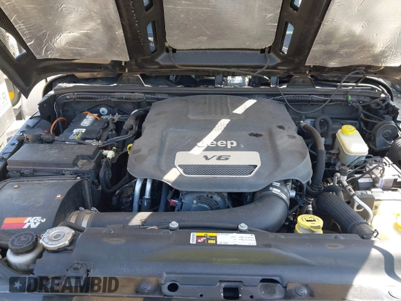 2014 Jeep Wrangler Unlimited Sahara with VIN 1C4BJWEG1EL258242, listed as a IAAI auction lot 41894966 with 90,234 mi miles. Bid and sale history available at carsss.com. Image 10.