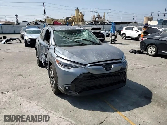 2024 Toyota Corolla Cross Hybrid S with VIN 7MUFBABG7RV043044, listed as a Copart auction lot 61828715 with 10,473 mi miles and Salvage title. Bid and sale history available at DreamBid. Image 14.