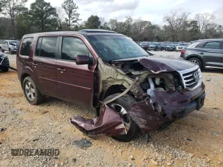 2013 Honda Pilot EX-L with VIN 5FNYF3H55DB023896, listed as a Copart auction lot 48876135 with 172,848 mi miles and Salvage Title. Bid and sale history available at DreamBid. Image 4.