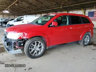 2013 Dodge Journey R/T with VIN 3C4PDDEG6DT657832, listed as a Copart auction lot 59125635 with Not provided miles and Salvage title. Bid and sale history available at DreamBid. Image 1.