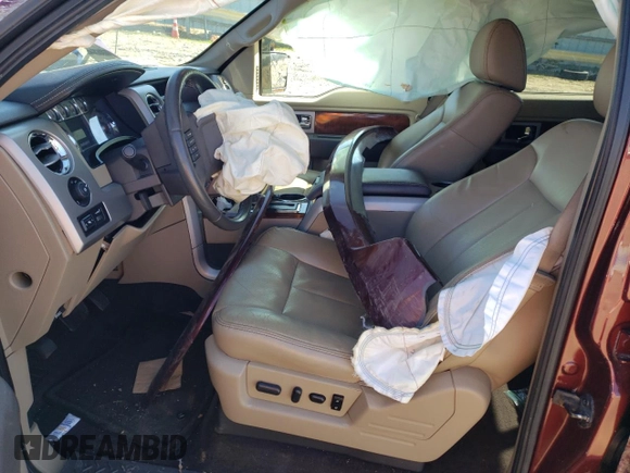 2010 Ford F-150 XL with VIN 1FTFW1EV2AFD23516, listed as a Copart auction lot 49444205 with 179,959 mi miles and Salvage Title. Bid and sale history available at carsss.com. Image 7.