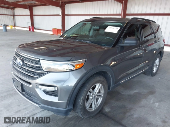 2022 Ford Explorer XLT z VIN 1FMSK7DHXNGB36514, wystawiony jako IAAI lot #42310723 z przebiegiem 44 198 mil mil oraz . Historia ofert i sprzedaży dostępna na DreamBid. Obrazek 2.