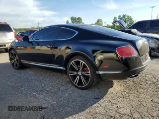 2014 Bentley Continental GT with VIN SCBFT7ZA2EC090234, listed as a Copart auction lot 52746304 with 40,309 mi miles and Salvage Title. Bid and sale history available at DreamBid. Image 2.