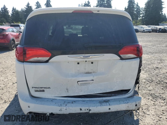 2018 Chrysler Pacifica Touring Plus with VIN 2C4RC1FGXJR126303, listed as a Copart auction lot 66100745 with 97,556 mi miles and Salvage title. Bid and sale history available at DreamBid. Image 6.