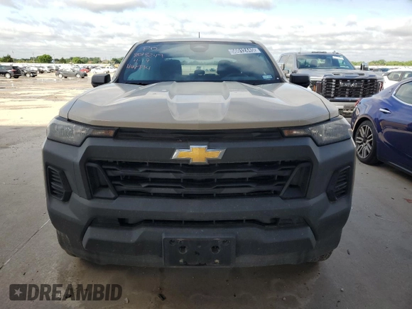2024 Chevrolet Colorado 2WD Work Truck with VIN 1GCGSBEC1R1144994, listed as a Copart auction lot 56012445 with 15,918 mi miles and Clean Title. Bid and sale history available at DreamBid. Image 5.