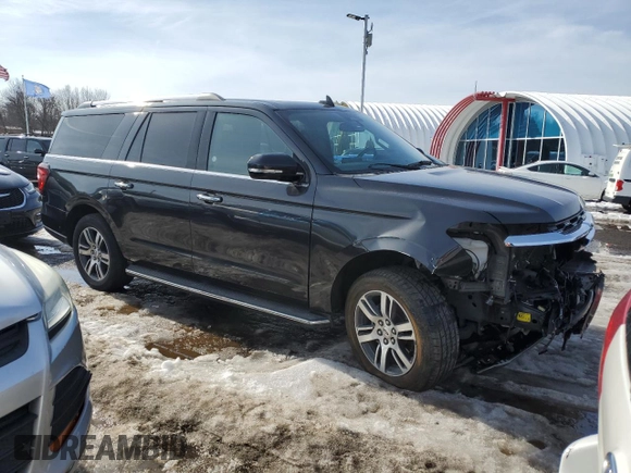 2023 Ford Expedition Max Limited with VIN 1FMJK1K82PEA12246, listed as a Copart auction lot 45705495 with 62,834 mi miles and Clean title. Bid and sale history available at DreamBid. Image 4.