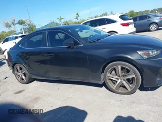 2017 Lexus IS with VIN JTHBA1D2XH5058668, listed as a IAAI auction lot 41845942 with 100,508 mi miles. Bid and sale history available at carsss.com. Image 13.