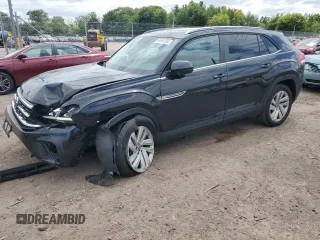 2021 Volkswagen Atlas SE with VIN 1V2KE2CAXMC207847, listed as a Copart auction lot 67691594 with 42,298 mi miles and Salvage title. Bid and sale history available at DreamBid. Image 1.