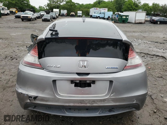 2011 Honda CR-Z EX z VIN JHMZF1D69BS002944, wystawiony jako Copart lot #57101765 z przebiegiem 125 001 mil mil oraz Szkoda całkowita • Salvage title. Historia ofert i sprzedaży dostępna na DreamBid. Obrazek 6.