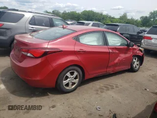 2014 Hyundai Elantra SE z VIN KMHDH4AE6EU196016, wystawiony jako Copart lot #58425485 z przebiegiem 194 100 mil mil oraz Szkoda całkowita • Salvage title. Historia ofert i sprzedaży dostępna na DreamBid. Obrazek 3.