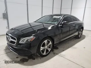 2018 Mercedes-Benz E 400 with VIN WDD1J6GB3JF015611, listed as a Copart auction lot 57523915 with 85,889 mi miles and Clean title. Bid and sale history available at DreamBid. Image 1.