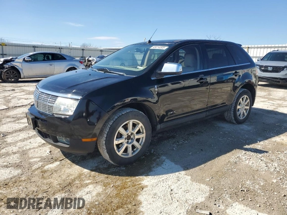 2007 Lincoln MKX with VIN 2LMDU68C37BJ15708, listed as a Copart auction lot 46414305 with 187,216 mi miles and Salvage Title. Bid and sale history available at carsss.com. Image 1.