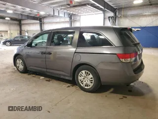 2015 Honda Odyssey with VIN 5FNRL5H20FB030966, listed as a Copart auction lot 55086665 with 123,100 mi miles and Salvage Title. Bid and sale history available at DreamBid. Image 2.