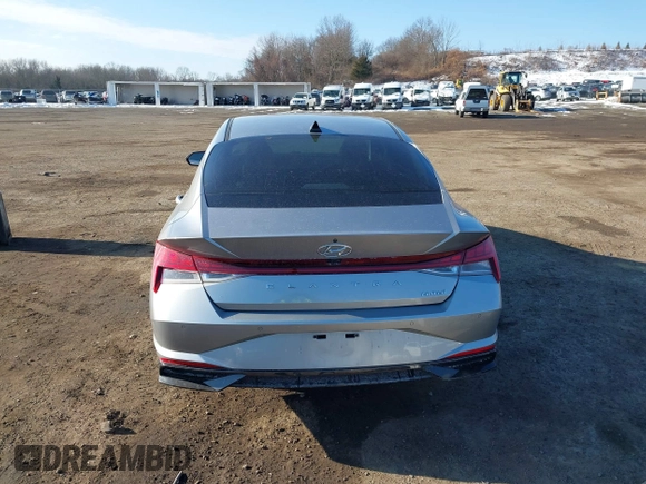 2021 Hyundai Elantra Limited with VIN 5NPLP4AGXMH029977, listed as a IAAI auction lot 41435696 with 66,986 mi miles and . Bid and sale history available at DreamBid. Image 17.