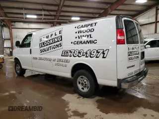 2017 GMC Savana Cargo Van with VIN 1GTW7BFF0H1133490, listed as a Copart auction lot 86255914 with 139,878 mi miles and Clean Title. Bid and sale history available at carsss.com. Image 2.