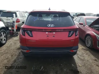 2023 Hyundai Tucson SEL with VIN 5NMJFCAE2PH179828, listed as a Copart auction lot 49855724 with 38,733 mi miles and Salvage Title. Bid and sale history available at carsss.com. Image 6.