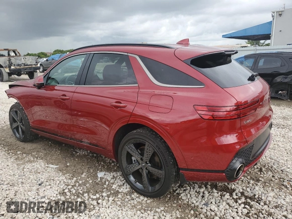 2022 Genesis GV70 Sport with VIN KMUMCDTC5NU061475, listed as a Copart auction lot 69510014 with 20,051 mi miles and Salvage title. Bid and sale history available at DreamBid. Image 2.