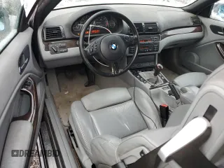 2003 BMW 3 Series 330Ci with VIN WBABS53433EV90570, listed as a Copart auction lot 43484075 with 147,082 mi miles and Salvage Title. Bid and sale history available at carsss.com. Image 8.