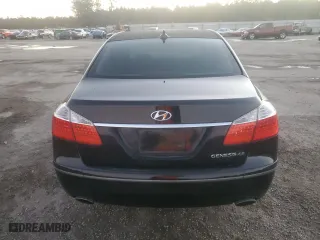 2010 Hyundai Genesis with VIN KMHGC4DF3AU097356, listed as a Copart auction lot 84200944 with 0 mi miles and Salvage Title. Bid and sale history available at carsss.com. Image 6.