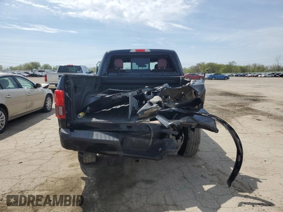 2018 Ford F-150 XL with VIN 1FTFW1EG2JFE02475, listed as a Copart auction lot 54108295 with 121,193 mi miles and Salvage title. Bid and sale history available at DreamBid. Image 6.