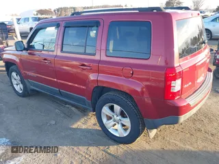 2013 Jeep Patriot Sport with VIN 1C4NJRBB5DD108697, listed as a IAAI auction lot 41374016 with 110,276 mi miles and . Bid and sale history available at carsss.com. Image 3.