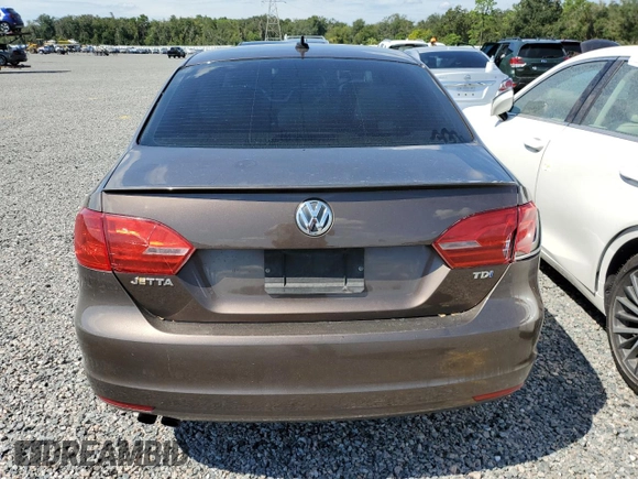 2012 Volkswagen Jetta TDI with VIN 3VWLL7AJ8CM071062, listed as a Copart auction lot 73792224 with Not provided miles and Salvage title. Bid and sale history available at DreamBid. Image 6.