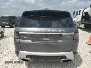 2019 Land Rover Range Rover Sport HSE with VIN SALWR2RV0KA816593, listed as a Copart auction lot 53714175 with 87,027 mi miles and Salvage Title. Bid and sale history available at carsss.com. Image 6.