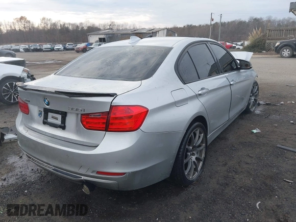 2013 BMW 3 Series 335i xDrive with VIN WBA3B9G52DNR90099, listed as a IAAI auction lot 41195265 with 116,320 mi miles and . Bid and sale history available at DreamBid. Image 4.