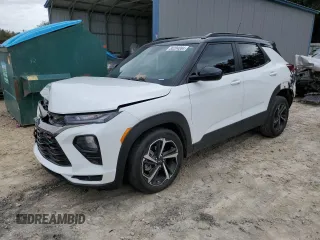 2021 Chevrolet TrailBlazer RS with VIN KL79MTSL1MB149853, listed as a Copart auction lot 46169715 with 49,225 mi miles and Non Repairable. Bid and sale history available at carsss.com. Image 1.